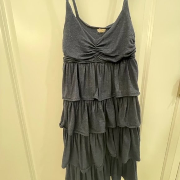 J Crew navy blue summer casual dress - Picture 3 of 7